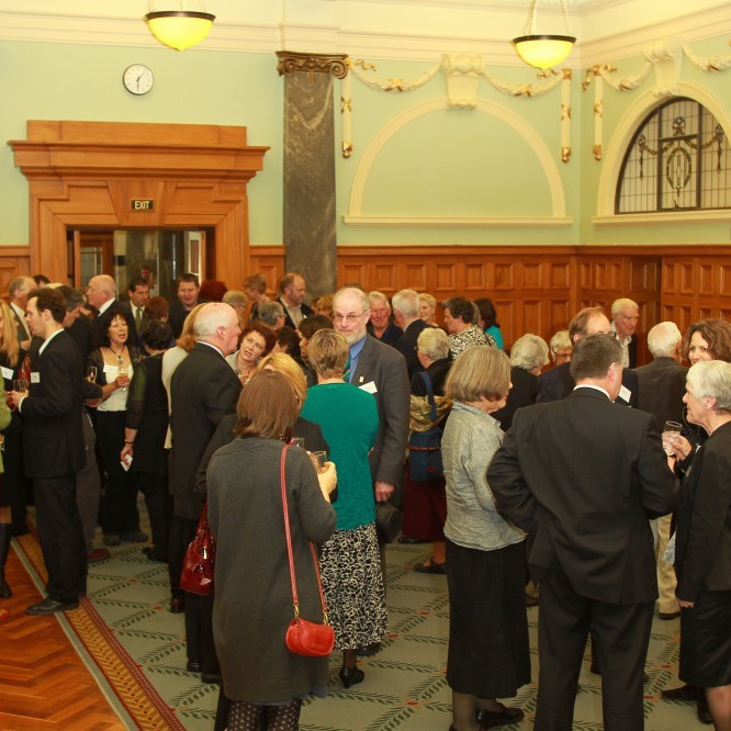 LIANZA 100th anniversary Book Launch - October 2010 - New Zealand Parliament's Grand Hall