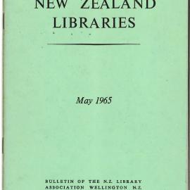 New Zealand Libraries Vol. 28, No. 4