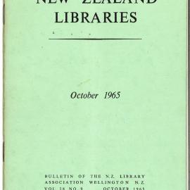 New Zealand Libraries Vol. 28, No. 9
