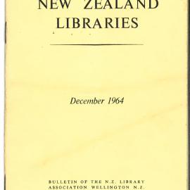 New Zealand Libraries Vol. 27, No. 11