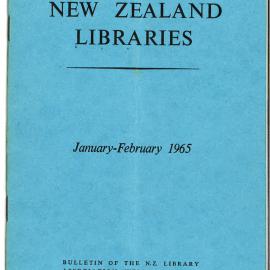 New Zealand Libraries Vol. 28, No. 1