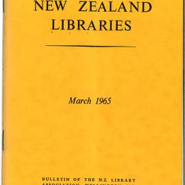New Zealand Libraries Vol. 28, No. 2