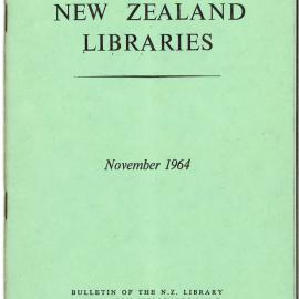 New Zealand Libraries Vol. 27 No. 10