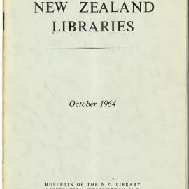 New Zealand Libraries Vol. 27, No. 9