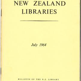 New Zealand Libraries Vol. 27, No. 6