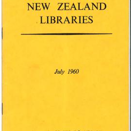 New Zealand Libraries Vol. 23, No. 6 (alternative copy)