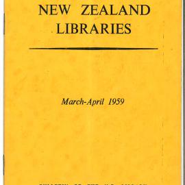 New Zealand Libraries Vol. 22, No. 2