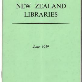 New Zealand Libraries Vol. 22, No. 4