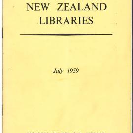 New Zealand Libraries Vol. 22, No. 5