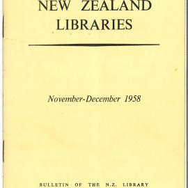 New Zealand Libraries Vol. 21, No. 8