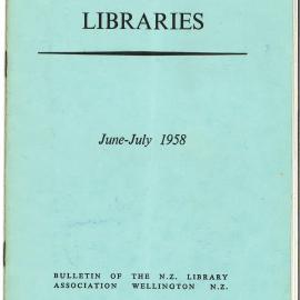 New Zealand Libraries Vol. 21, No. 4
