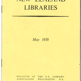 New Zealand Libraries Vol. 21, No. 3