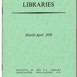 New Zealand Libraries Vol. 21, No. 2