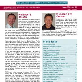 Library Life Issue 334 April 2009