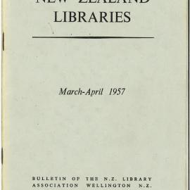 New Zealand Libraries Vol. 20, No. 2