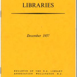 New Zealand Libraries Vol. 20, No. 10