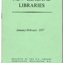 New Zealand Libraries Vol. 20, No. 1