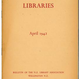 New Zealand Libraries Vol. V, No. 9
