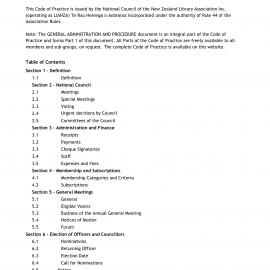 Code of Practice Part One 