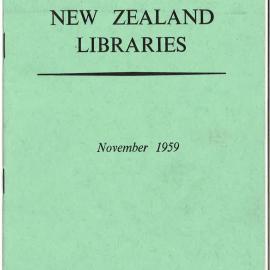 New Zealand Libraries Vol. 22, No. 9