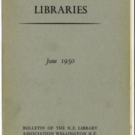 New Zealand Libraries Vol. 13, No. 5 (alternative copy)