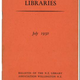 New Zealand Libraries Vol. 13, No. 6 (alternative copy)