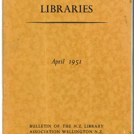 New Zealand Libraries Vol. 14, No. 3 (alternative copy)