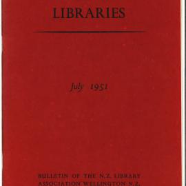 New Zealand Libraries Vol. 14, No. 6 (alternative copy)