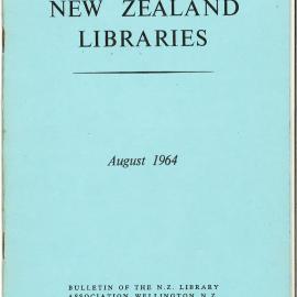 New Zealand Libraries Vol. 27, No. 7
