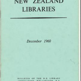 New Zealand Libraries Vol. 23, No. 11