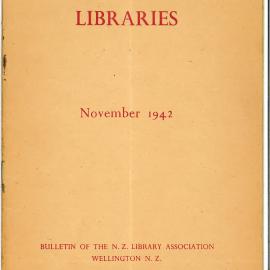 New Zealand Libraries Vol. VI, No. 4