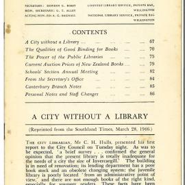 New Zealand Libraries Vol. 9, No. 4