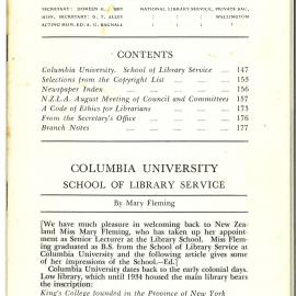 New Zealand Libraries Vol. 9, No. 8