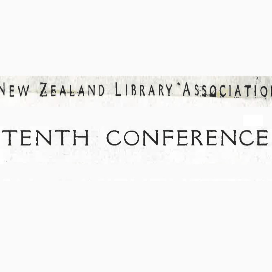 New Zealand Library Association 10th Conference