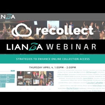 LIANZA Webinar - NZMS present strategies to enhance online collection access