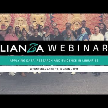 LIANZA Webinar - Applying data, research and evidence in libraries