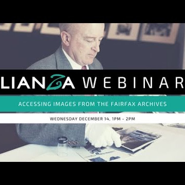 LIANZA Webinar - Accessing Images from the Fairfax Archives