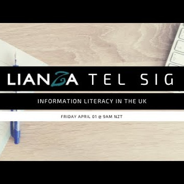 LIANZA TEL SIG - Information Literacy in the UK