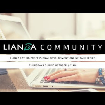 LIANZA CatSIG Online Sessions, 2022
