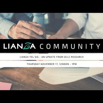 LIANZA TELSIG: An Update from OCLC Research