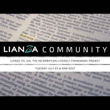 LIANZA TEL SIG: Information Literacy Framework project at the House of Commons Parliament Library UK