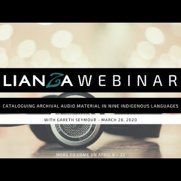 Cataloguing archival audio material in eight indigenous languages with Gareth Seymour