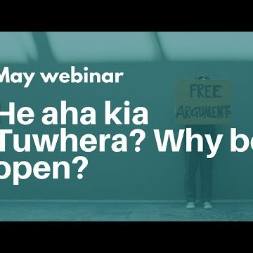 May webinar on why open access is important