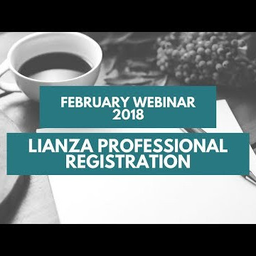 February 2018 Webinar on Professional Registration