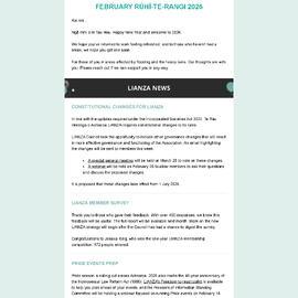 LIANZA Kōrero February 2026 