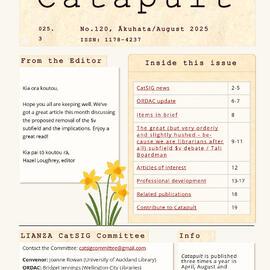 Catapult Issue 120 - August 2025