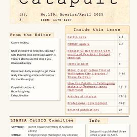 Catapult Issue 119 - April 2025