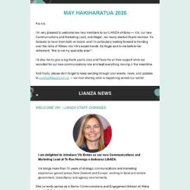 LIANZA Kōrero May 2026