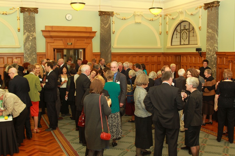 LIANZA 100th anniversary Book Launch - October 2010 - New Zealand Parliament's Grand Hall