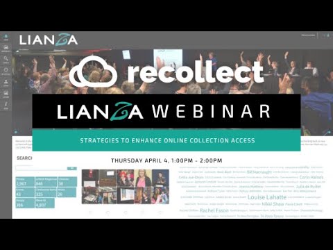 LIANZA Webinar - NZMS present strategies to enhance online collection access
